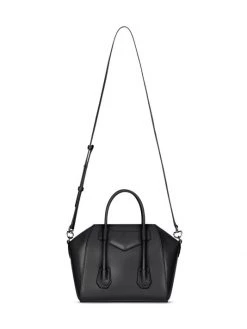 Givenchy Mini Antigona Lock Leather Satchel