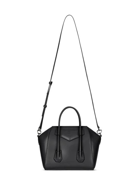 Givenchy Mini Antigona Lock Leather Satchel