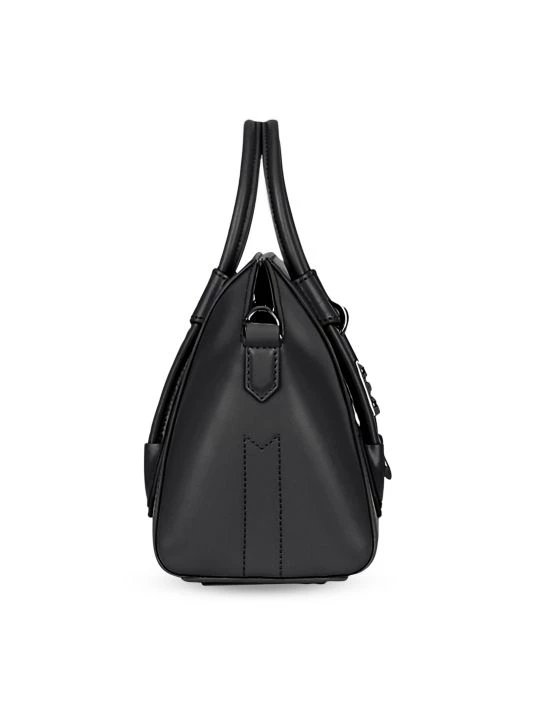 Givenchy Mini Antigona Lock Leather Satchel - Image 3