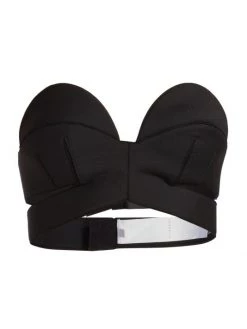 Givenchy Strapless Wool-Blend Crop Top