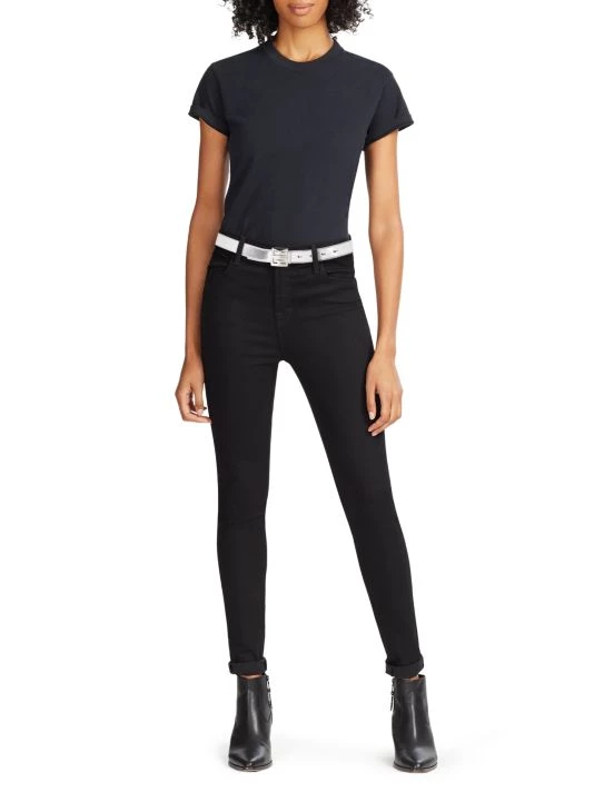 Givenchy 4G Buckle Metallic Leather Belt - Image 2