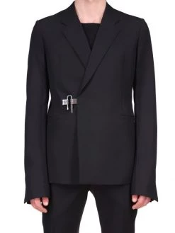 Givenchy U-Lock Slim-Fit Wool Jacket For Men