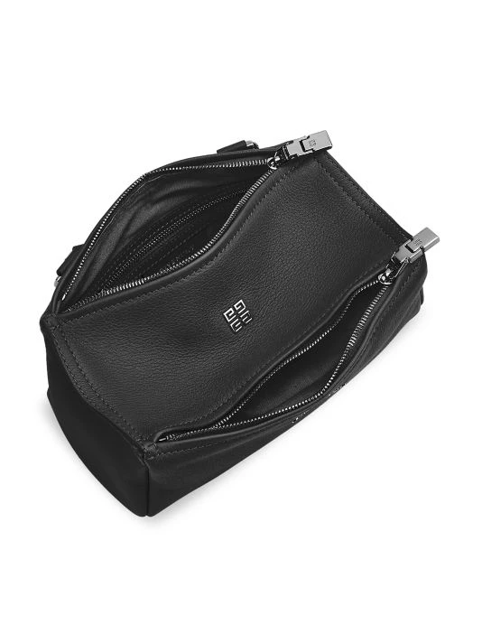 Givenchy Mini Pandora Leather Crossbody Bag Black - Image 3