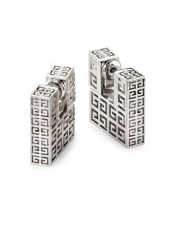 Givenchy Square Monogram Earrings For Men