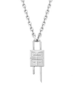 Givenchy Link Lock Pendant Necklace For Men
