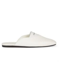 Givenchy Dune Leather Bedford Mules Ivory