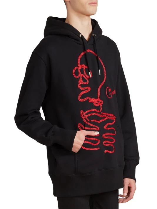 Givenchy Logo-Embroidered Hoodie For Men - Image 4