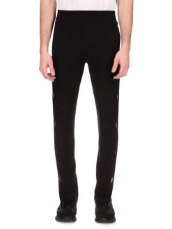 Givenchy Side-Snap Silk Pants For Men