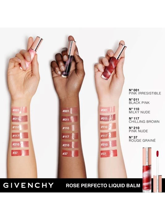 Givenchy Rose Perfecto Liquid Balm 210 Pink Nude - Image 2