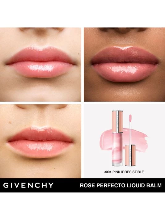 Givenchy Rose Perfecto Liquid Balm 210 Pink Nude - Image 3