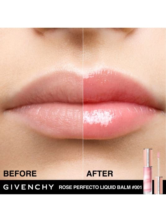 Givenchy Rose Perfecto Liquid Balm 210 Pink Nude - Image 4