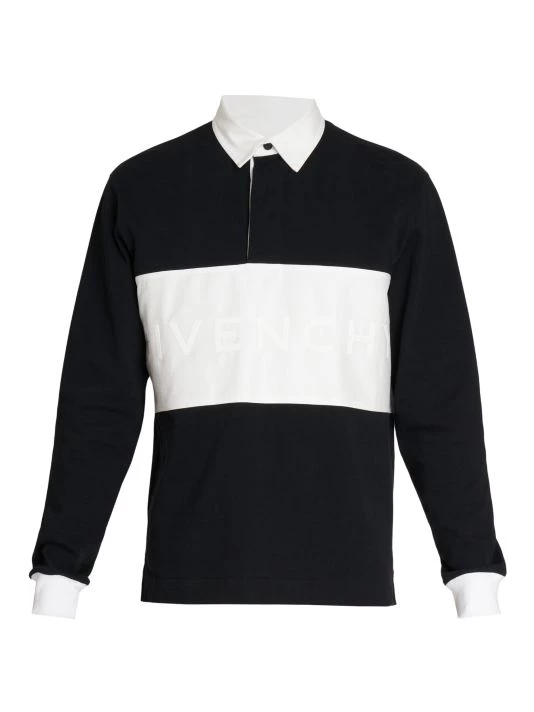 Givenchy Logo Embroidered Rugby Polo Shirt For Men