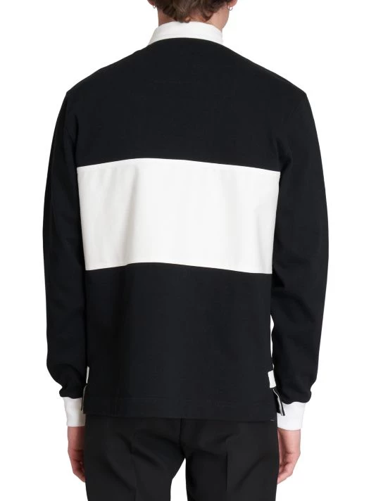 Givenchy Logo Embroidered Rugby Polo Shirt For Men - Image 5