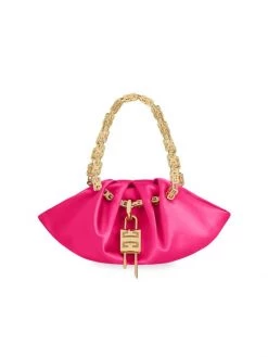 Givenchy Mini Kenny Satin Top Handle Bag
