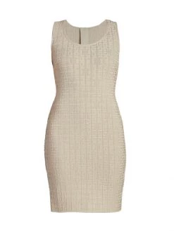 Givenchy Logo Knit Minidress