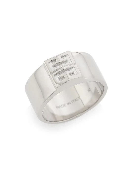 Givenchy G Logo Silver-Tone Ring For Men