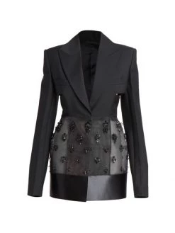 Givenchy Embellished Wool Blazer
