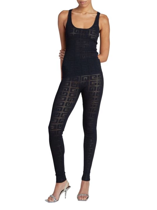 Givenchy Sheer Logo Tank Top - Image 6