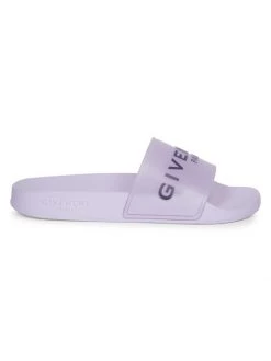 Givenchy Rubber Logo Pool Slides