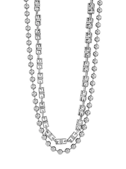 Givenchy Ball Chain Charm Necklace For Men