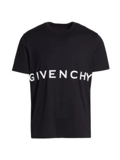 Givenchy Embroidered Logo T-Shirt For Men