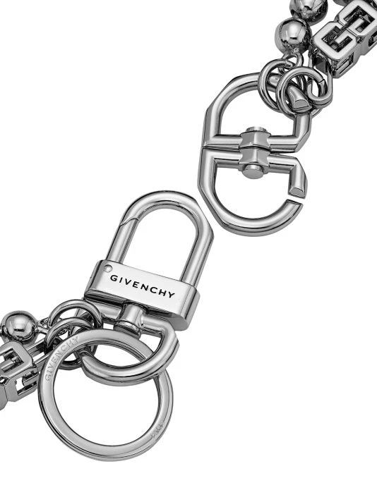 Givenchy Ball Chain Charm Necklace For Men - Image 3
