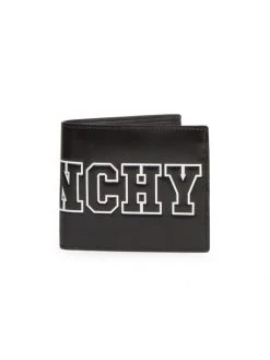 Givenchy Logo Leather Bifold Wallet For Men