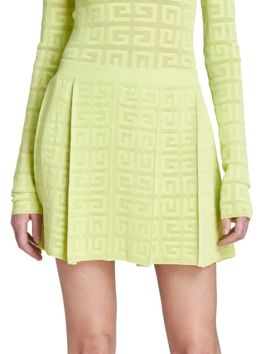Givenchy Logo Knit Mini Skirt - Image 3