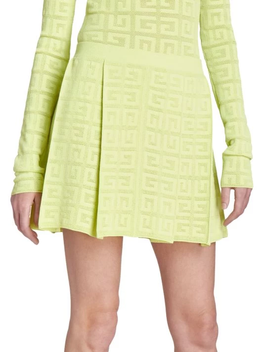 Givenchy Logo Knit Mini Skirt - Image 4