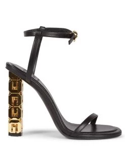 Givenchy GCube Leather Sandals
