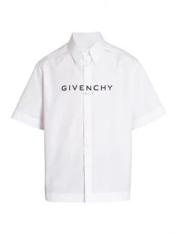 Givenchy Boxy-Fit Print Shirt For Men