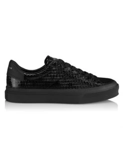 Givenchy Patent Leather City Sport Sneakers For Men