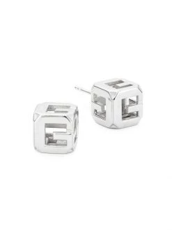 Givenchy G Cube Stud Earrings