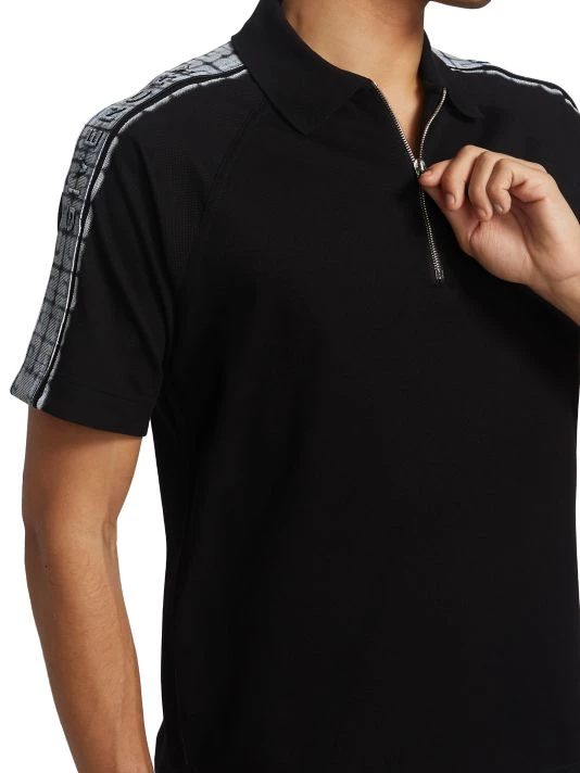 Givenchy 4G Logo Raglan Zip Polo For Men - Image 6