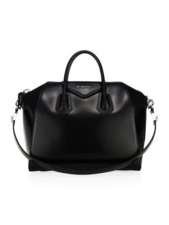 Givenchy Medium Antigona Glazed Leather Satchel