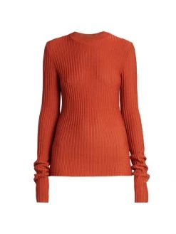 Givenchy Rib-Knit Crewneck Sweater