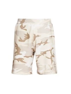 Givenchy Boxy-Fit All-Over Print Shorts For Men