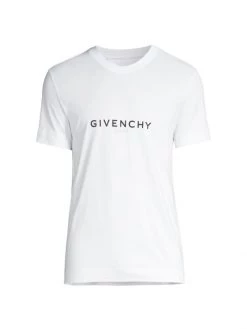 Givenchy Slim-Fit Crewneck T-Shirt For Men Black