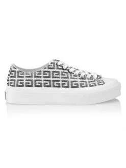 Givenchy City Low 4G Jacquard Sneakers