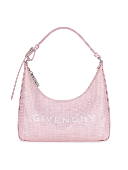 Givenchy Small Moon Cut Out Hobo Bag Ivory - Image 5