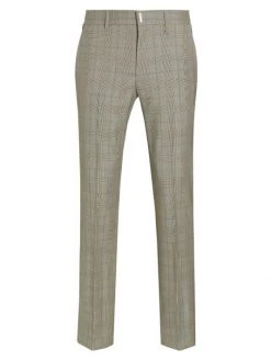 Givenchy Formal Plaid Trousers For Men