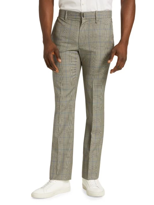Givenchy Formal Plaid Trousers For Men - Image 3