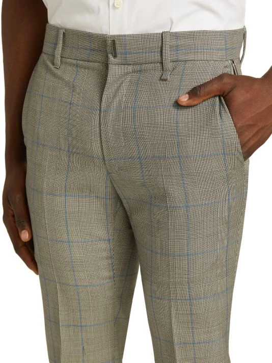 Givenchy Formal Plaid Trousers For Men - Image 6