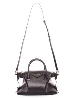 Givenchy Small Antigona Soft Leather Satchel Black