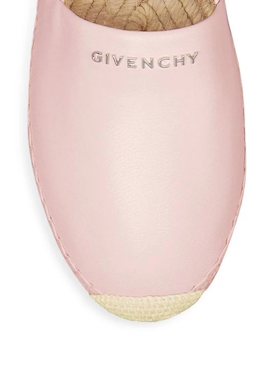 Givenchy Leather Logo Plaque Espadrilles - Image 3