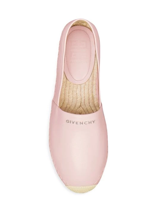 Givenchy Leather Logo Plaque Espadrilles - Image 4