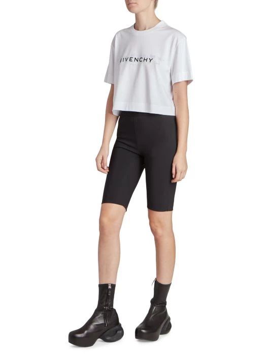 Givenchy Reversible Logo & Palm Tree Graphic T-Shirt - Image 2