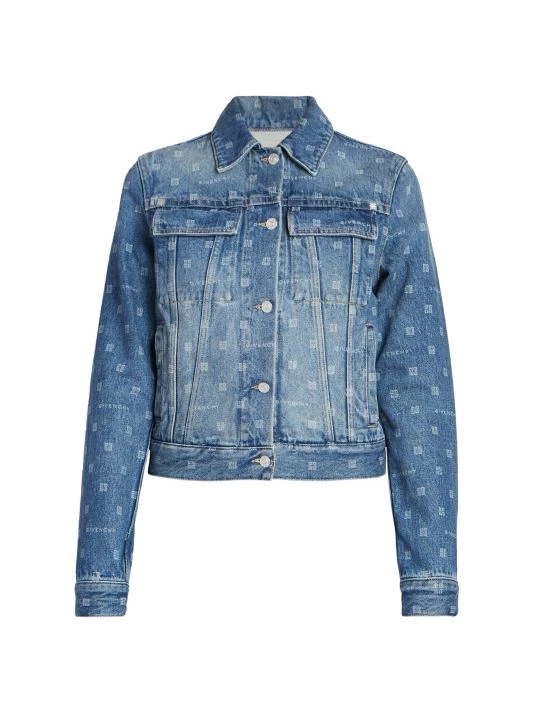 Givenchy Logo Jean Jacket