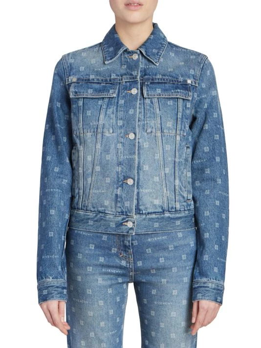 Givenchy Logo Jean Jacket - Image 3