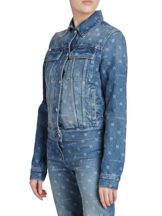 Givenchy Logo Jean Jacket - Image 4